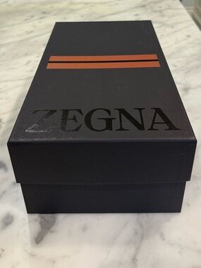 ZEGNA Storage Box / Shoe Box - 14” x 8” x 5”